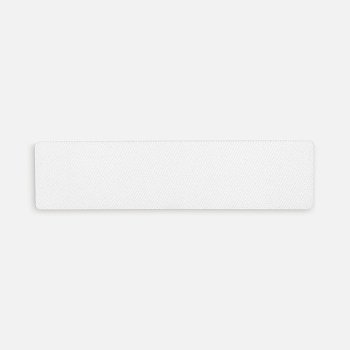 Наклейка тканевая Lunga, S, белая