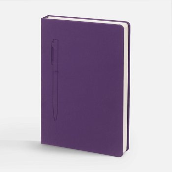Ежедневник Magnet Shall, недатированный, фиолетовый