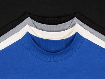 Футболка оверсайз унисекс T9, молочно-белая