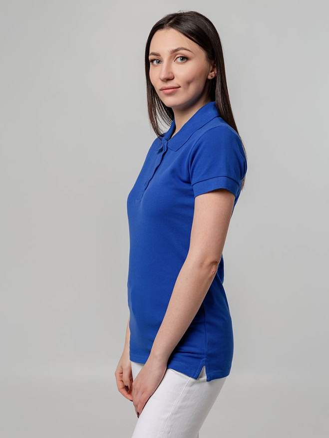Рубашка поло женская Virma Premium Lady, ярко-синяя