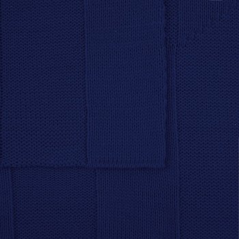 Плед Rombus, темно-синий (сапфир)