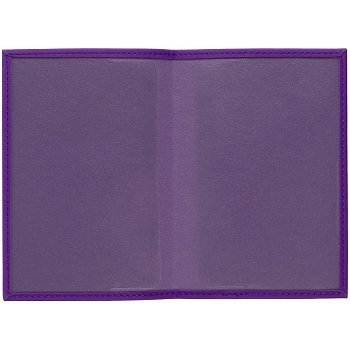 Обложка для паспорта Shall, фиолетовая