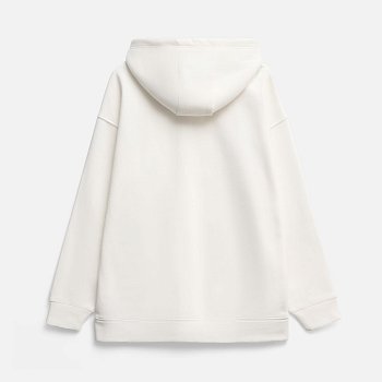 Худи оверсайз унисекс Snuggie, молочно-белое