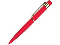 Ручка металлическая шариковая Verona, софт-тач, 1.0 мм, красный