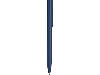 Шариковая металлическая ручка Minimalist софт-тач, темно-синяя