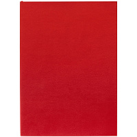Ежедневник Flat Light, недатированный, красный