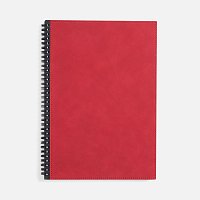 Ежедневник Notera Maxi, недатированный, красный