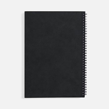 Ежедневник Notera Maxi, недатированный, черный