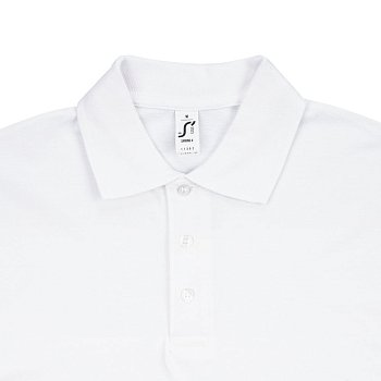 Рубашка поло мужская Spring 210, белая