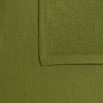 Плед Ornato, зеленый (лавровый)