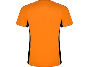 Спортивная футболка Shanghai мужская, неоновый оранжевый/черный
