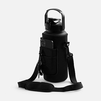 Набор спортивных бутылок Aquapack, черный