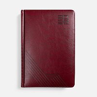 Ежедневник Faro, датированный, бордовый