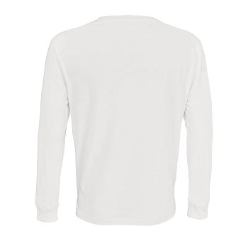 Футболка унисекс с длинным рукавом Pioneer LSL, белая