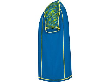 Спортивная футболка Sochi мужская, принтованный королевский синий