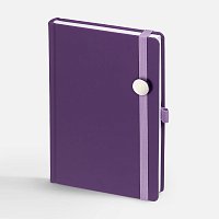 Ежедневник Favor Metal, недатированный, фиолетовый