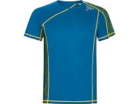 Спортивная футболка Sochi мужская, принтованный королевский синий