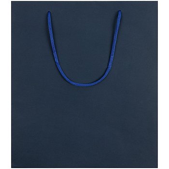 Пакет бумажный Vid L, синий