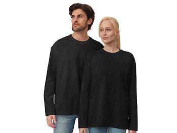 Лонгслив оверсайз Berlin унисекс, черный