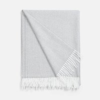 Плед «Гирвас», светло-серый