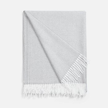 Плед «Гирвас», светло-серый