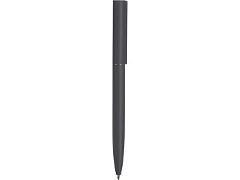 Шариковая металлическая ручка Minimalist софт-тач, антрацит