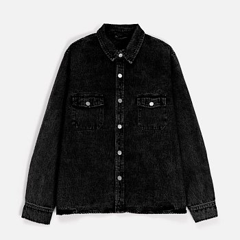 Куртка джинсовая O3, черная