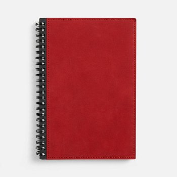 Ежедневник Notera, недатированный, красный