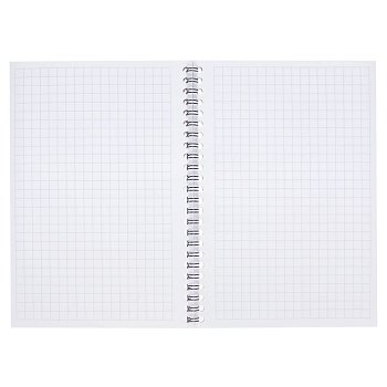 Блокнот Essing L в клетку, крафт